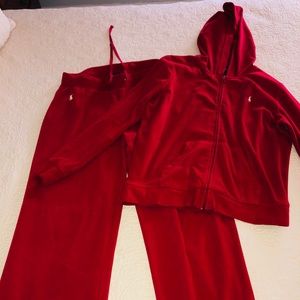 Ralph Lauren/Polo Velour Sweatsuit